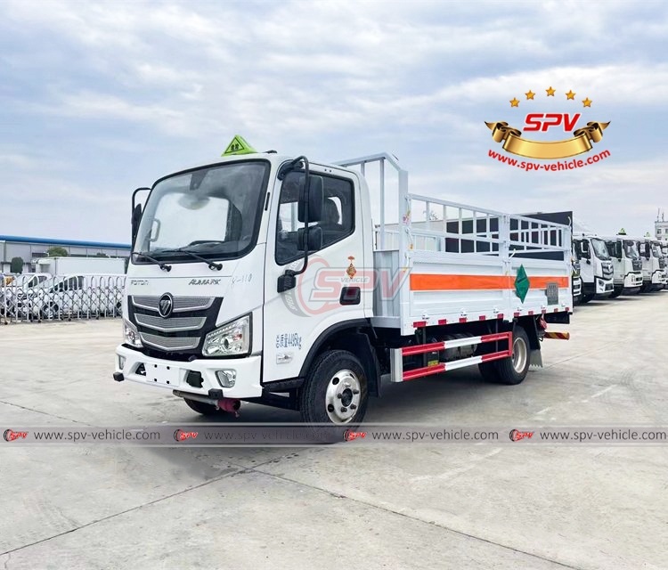 Gas Cylinder Transport Truck FOTON - LF